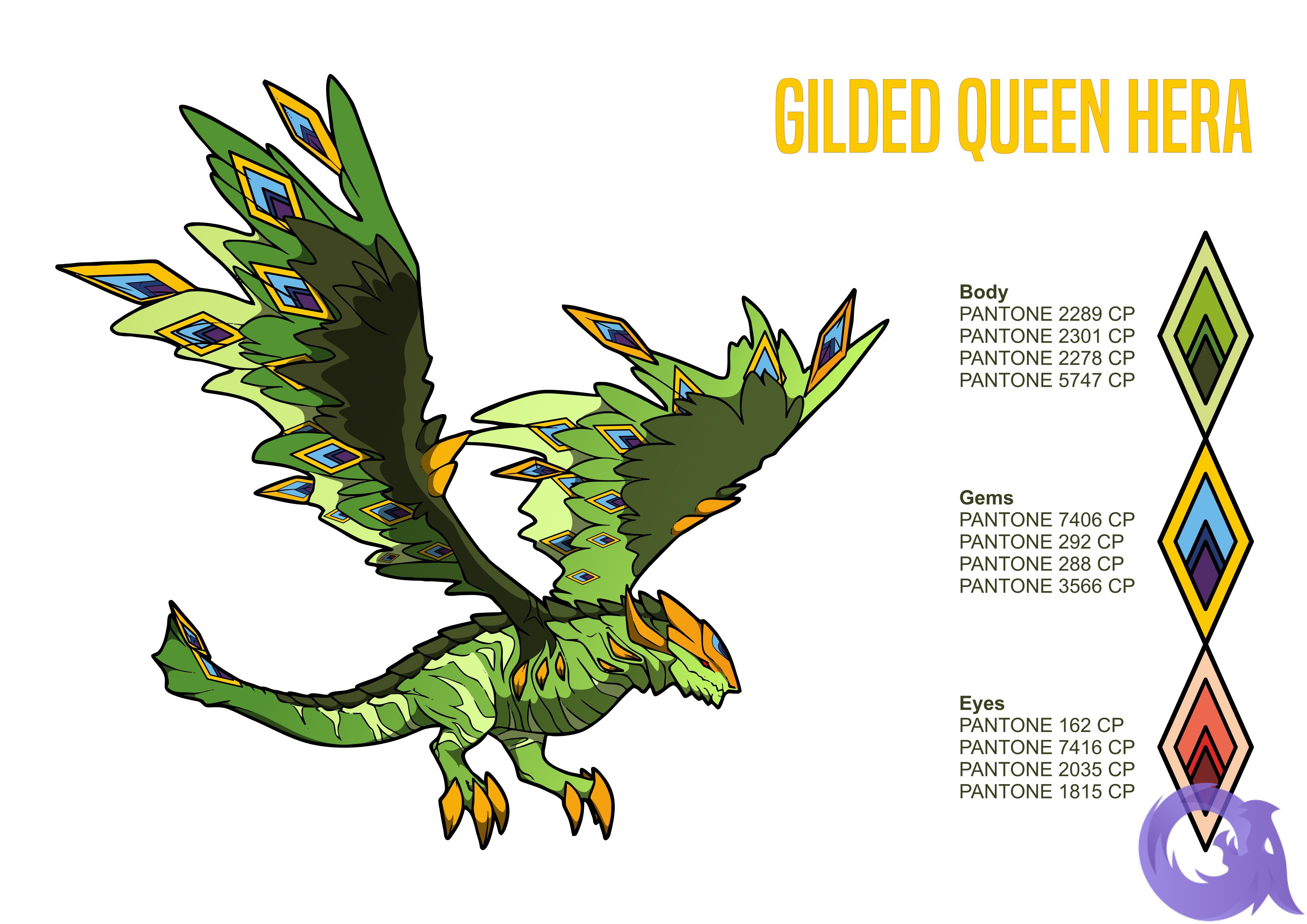 Gilded Queen Hera