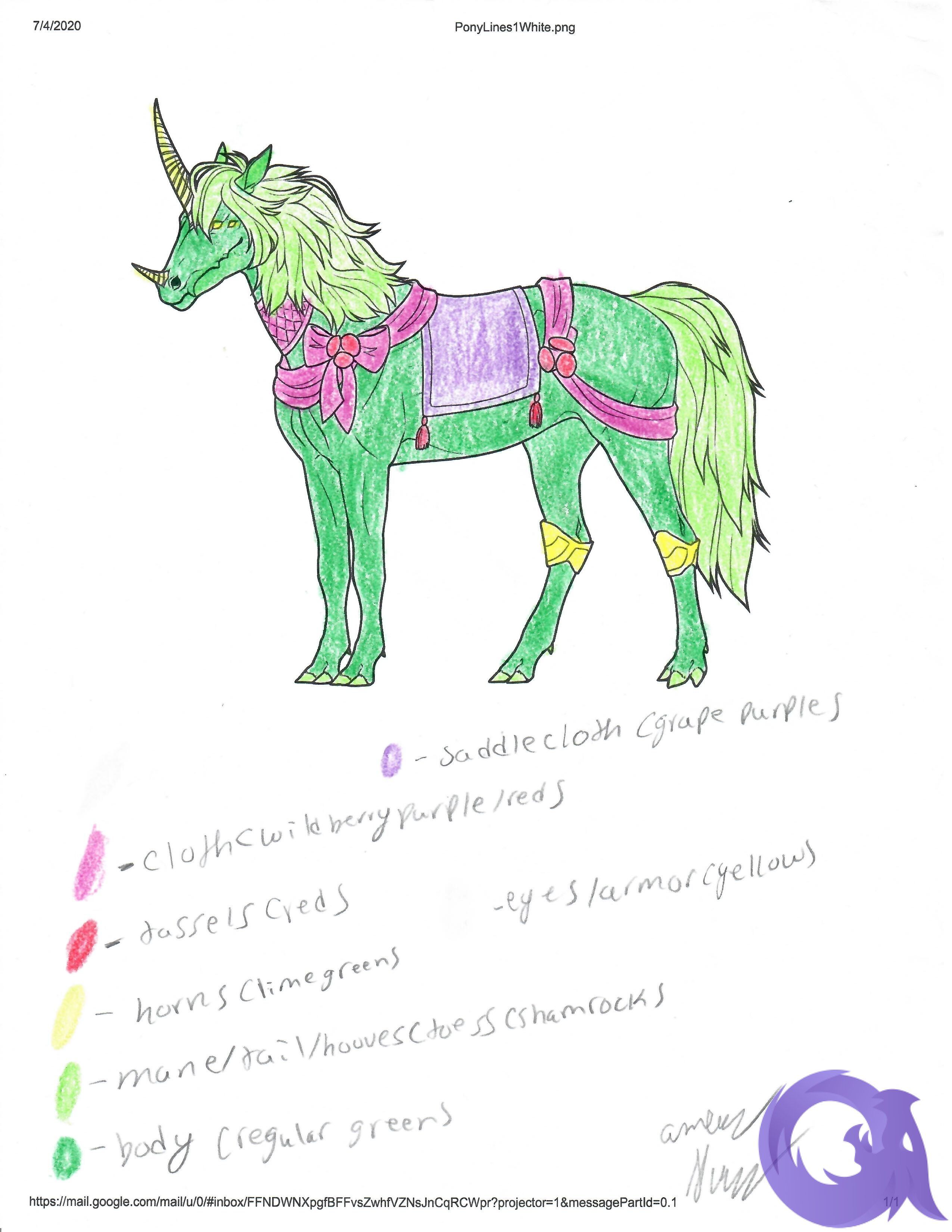 Mythical Pony Contest