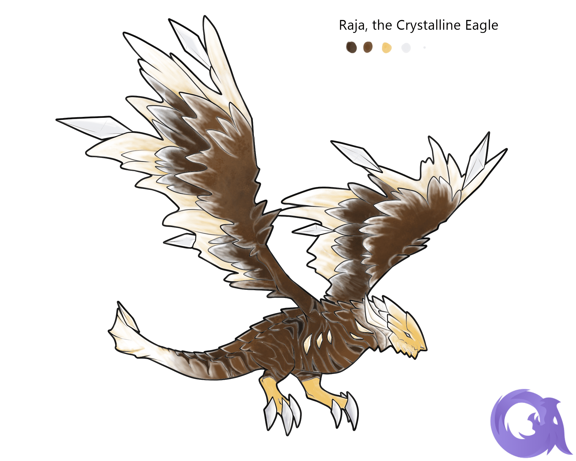 Raja, the Crystalline Eagle