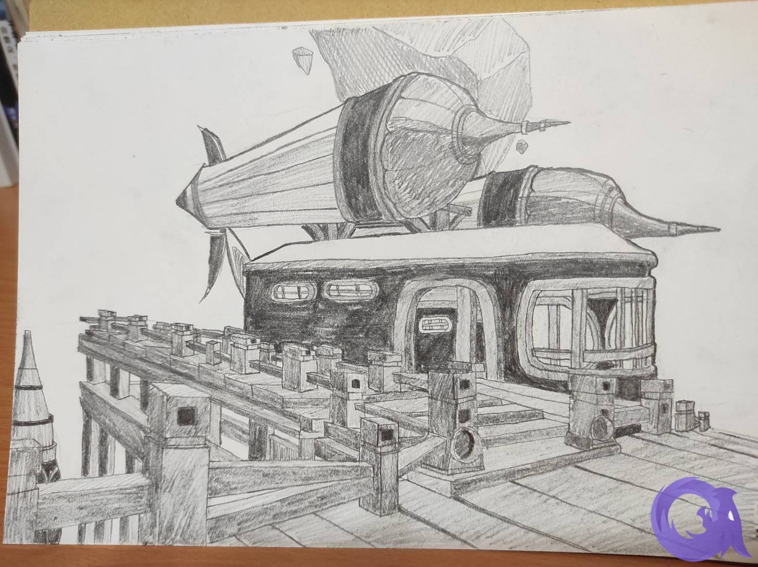 Scene sketch