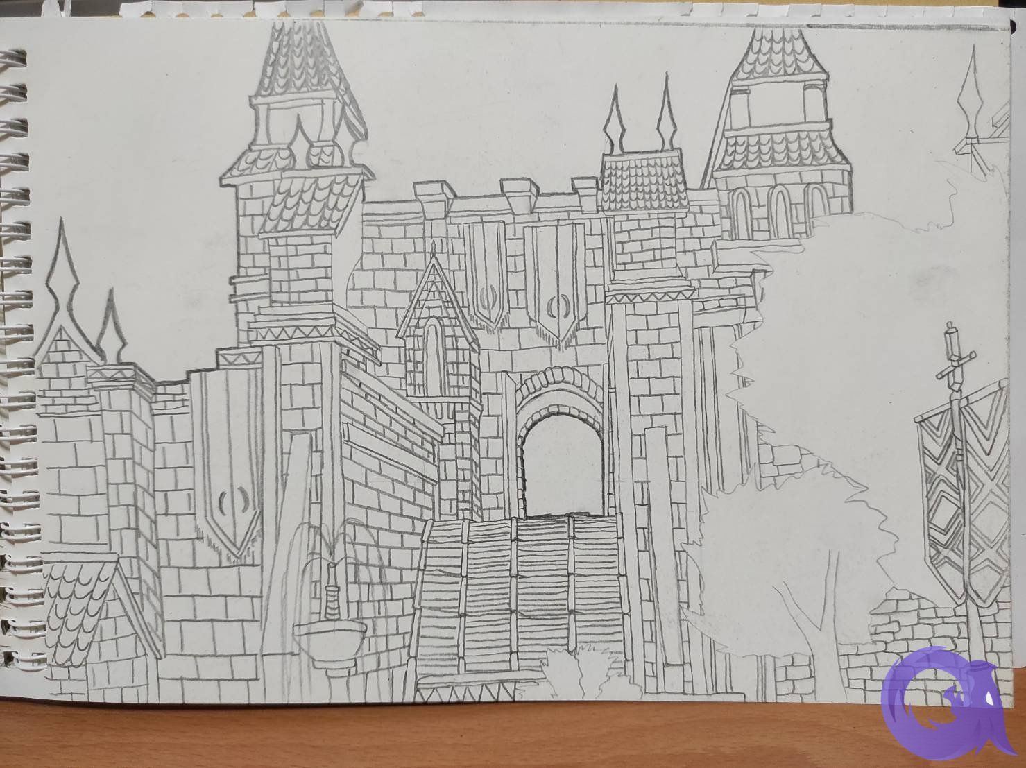 Scene sketch